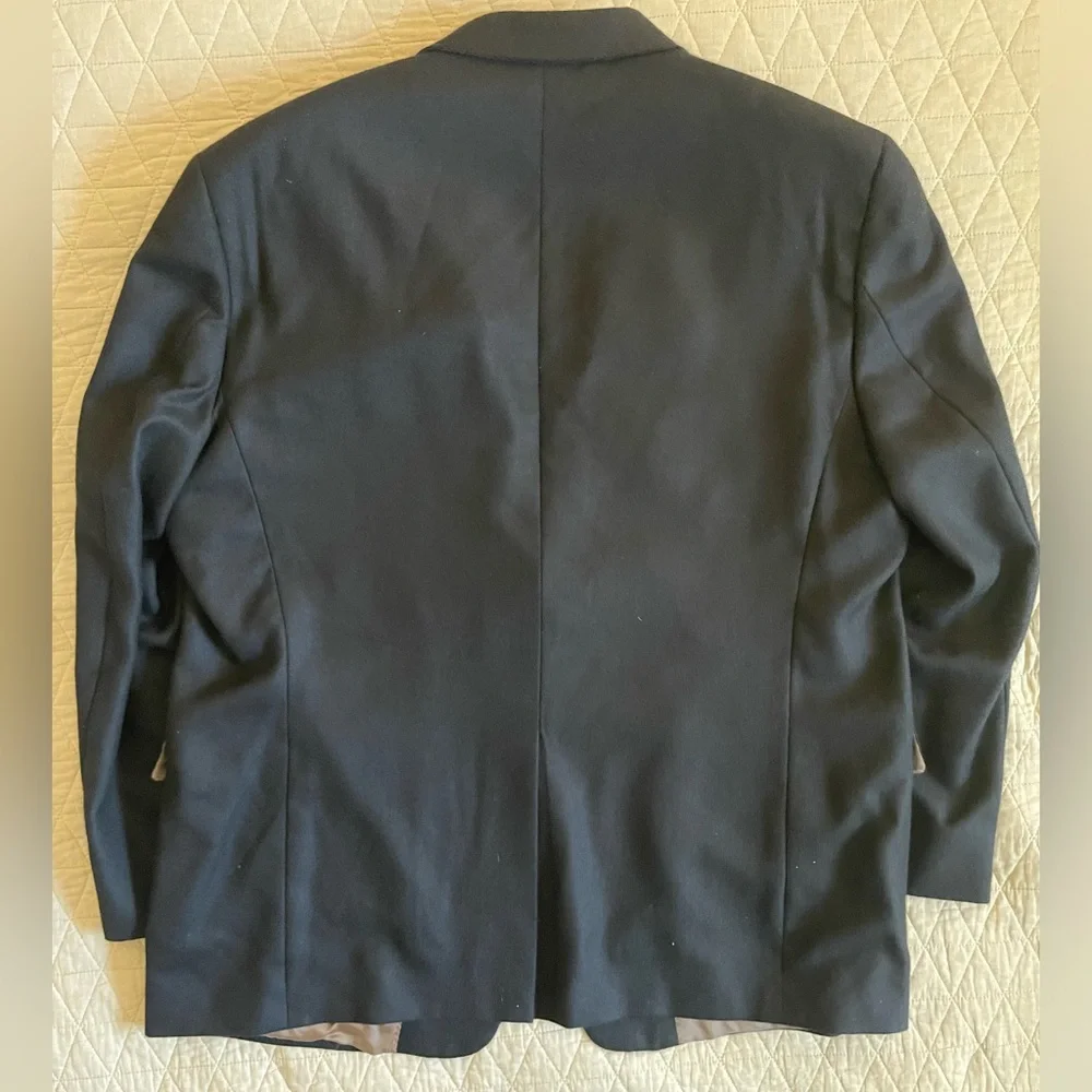 HART SCHAFFNER MARX x Loro Piana Pure‎ Cashmere Jacket in Black Size 48 R